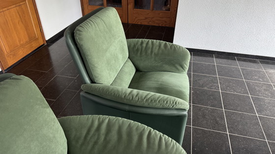 Image 1 of Twee Leolux fauteuils model Catalpa