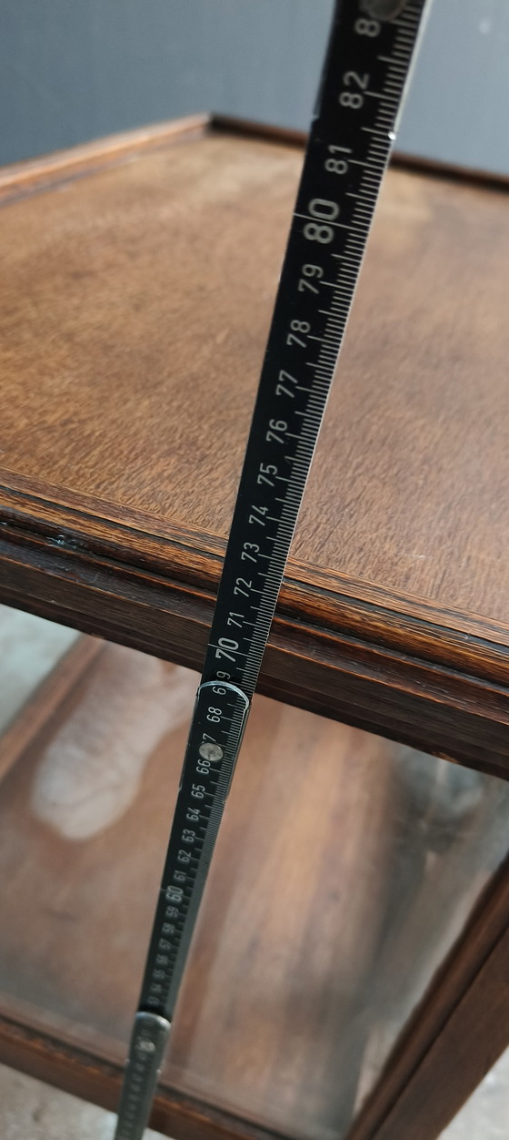 Image 1 of Antigua vitrina de té antigua de la Escuela de Ámsterdam, década de 1930