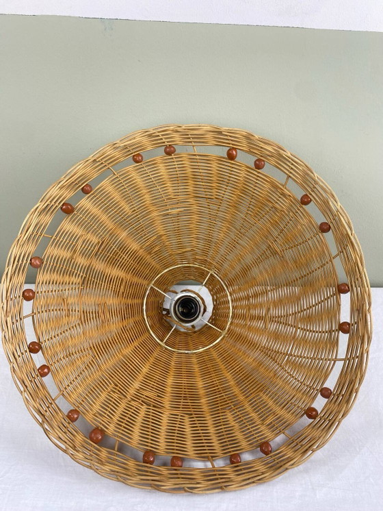 Vintage wicker pendant light – Pendant lamps, Rattan (photo 13 of 18)