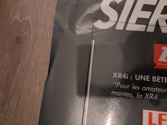 Image 1 of Ford Sierra poster original 1984