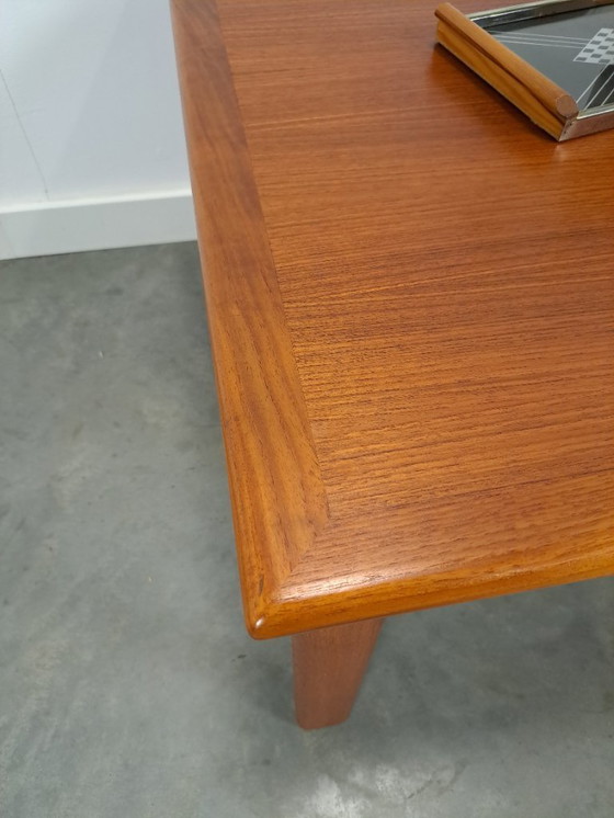 Image 1 of Table basse carrée danoise Glostrup en teck, n°1