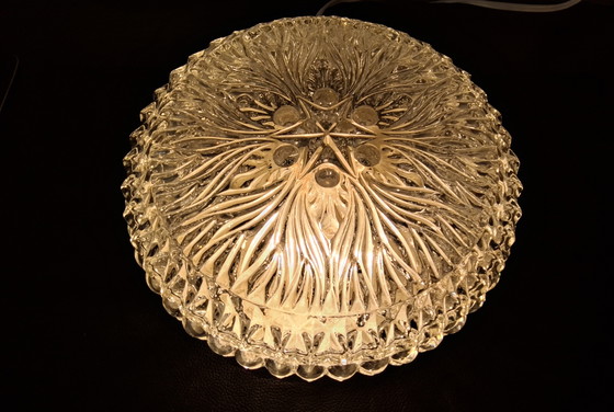 Image 1 of Vintage ceiling lamp attributed to Glashütte Limburg, c. 50/60, rare