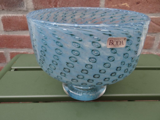 Signed Bertil Vallien For (Kosta) Boda Bowl Or Vase Sweden – Kosta Boda, vazen, Glass (photo 2 of 11)