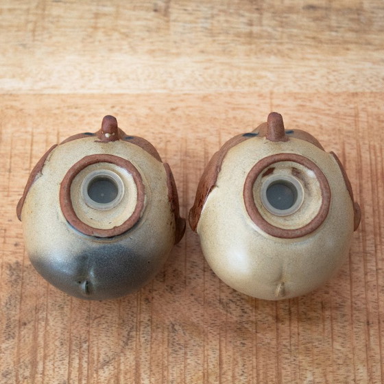 Image 1 of Vintage ceramic elephant salt and pepper set: 1970s, UCTCI Japan