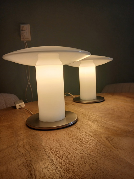Image 1 of Beautiful set of mushroom lamps Peill & Putzler