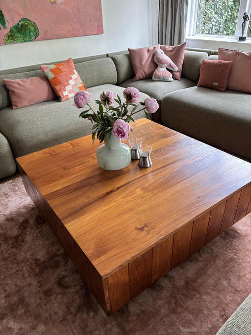 Tavolino da caffè in legno di teak