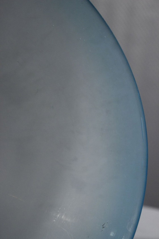 Image 1 of Blown glass fruit bowl, known as Scavo Murano, Italy, 1980s