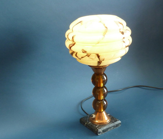 Image 1 of Art Deco Tafel- of Bureaulamp