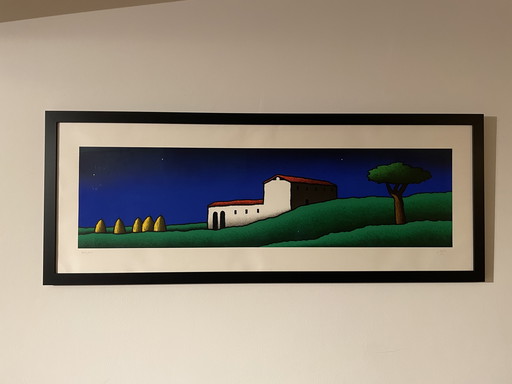 Zeefdruk Toni Stefanoni, “Cinque Pagliai”