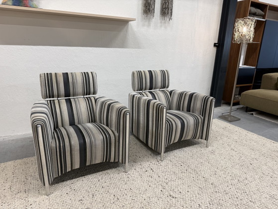 2 Leolux Goncharov Armchair Stripe Fabric – Other (photo 6 of 9)