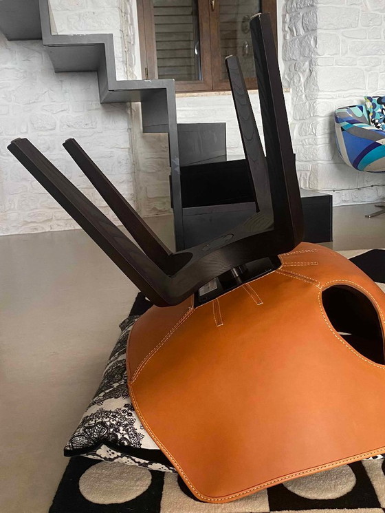 POLTRONA FRAU POLTRONCINA GINGER – Sedie girevoli, Leather, Wood (photo 35 of 36)