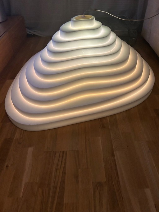 Foamo Hanging Lamp 'Rice field', Tjimke de Boer