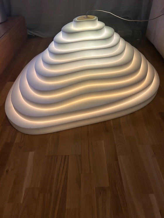 Image 1 of Lampe suspendue Foamo 'Champ de riz', Tjimke de Boer