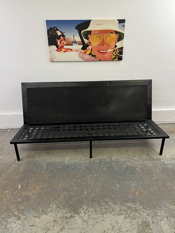 Image 1 of Bench from the 70s, genuine leather