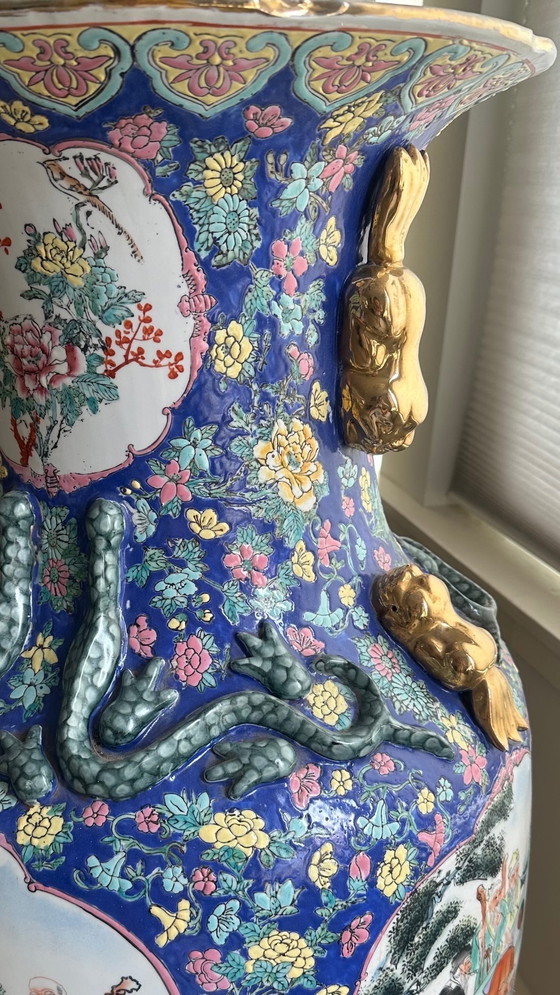 Image 1 of XL Chinese floor vases 