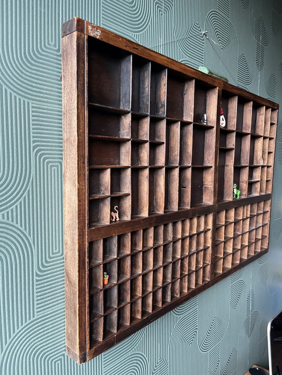 Image 1 of Vintage letterbak met handgreep