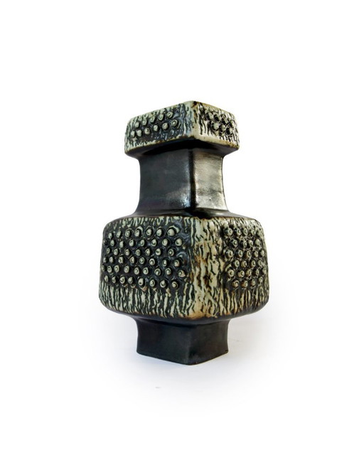 Fohr Keramik Lava Glaze Vase, West Germany, 1960s