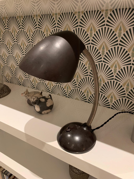 Image 1 of Lampada da tavolo/scrivania retrò in bachelite di Eric Kirkman Cole