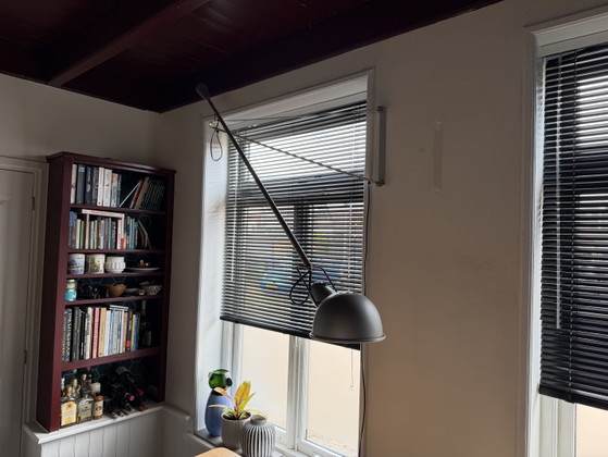 Vintage Flos 265 lamp kleur zilver, zeer zeldzaam exemplaar uit 1973 – Wandlampen, Metal (photo 2 of 8)