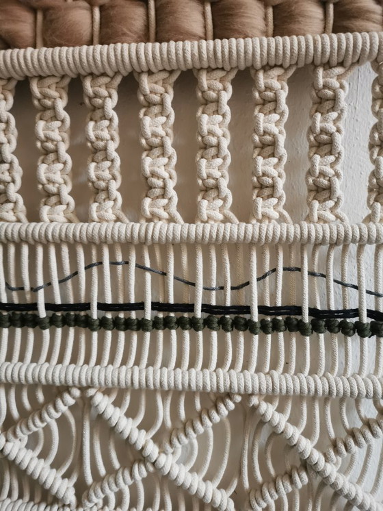 Image 1 of Einzigartiger handgefertigter Wandteppich