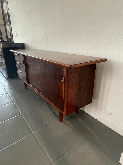 Sideboard aus Palisanderholz aus den 1960er Jahren, nordischer Stil. – opbergkast, Wood