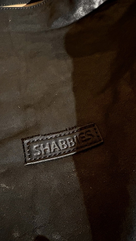 Borsa tote in pelle nera Shabbies Amsterdam – Borse tote, Leather, Textile (photo 3 of 5)