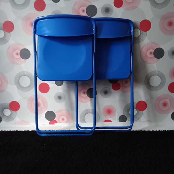 Image 1 of Vintage Folding Chairs Niels Gammelgaard For Ikea