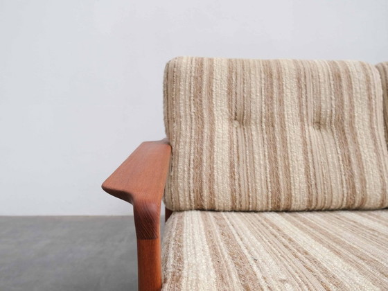 Image 1 of Vintage Teak Sofa 3-Seater MidCentury