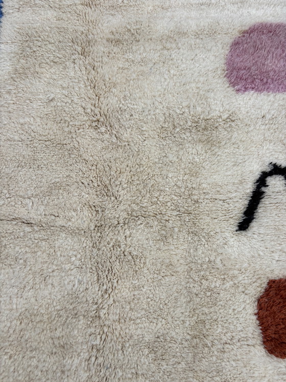 Image 1 of Authentiek Mrirt Marokkaans Berber Wollen Vloerkleed 210x285