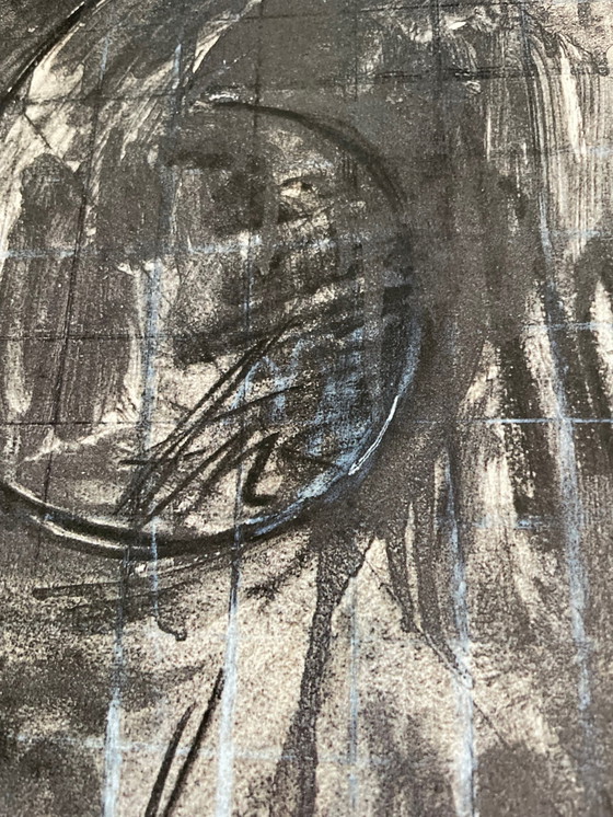 Image 1 of Jasper Johns (Amerikaans, geboren 1930), "Figuur 2", 1963, copyright Jasper Johns, met dank aan het Minneapolis Instit