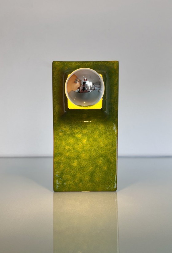 Image 1 of Vintage Ceramic Waldi Leuchten table lamp/wall lamp
