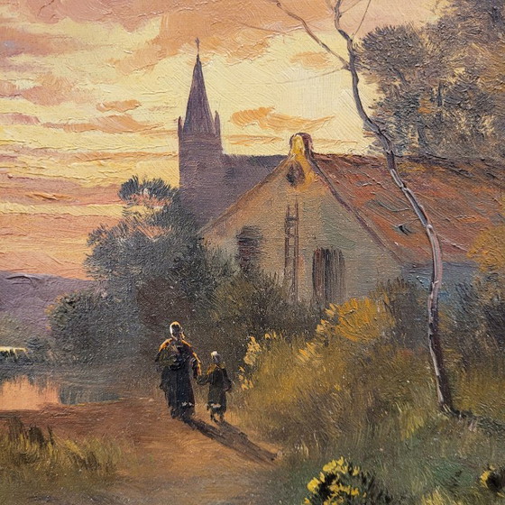 Image 1 of “Paesaggio rurale”, M. Juliany, ps XX – Francia