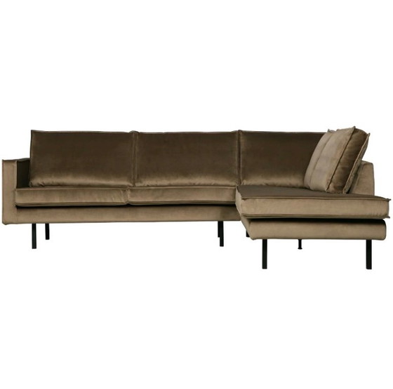 Divano angolare velluto tortora, Woood Dutch Furniture, Divani angolari, Metallo, Talpa, Modern (foto 4 di 6)