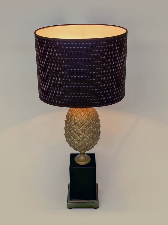 Image 1 of Tafellamp Le Dauphin "Pineapple Lamp" 1970