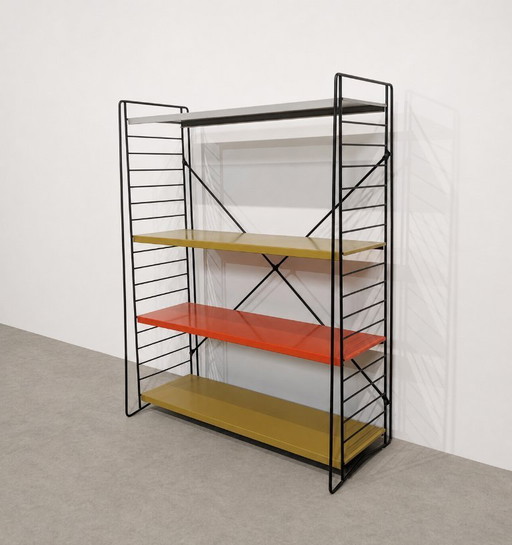 Vintage Tomado Metal Shelving Unit