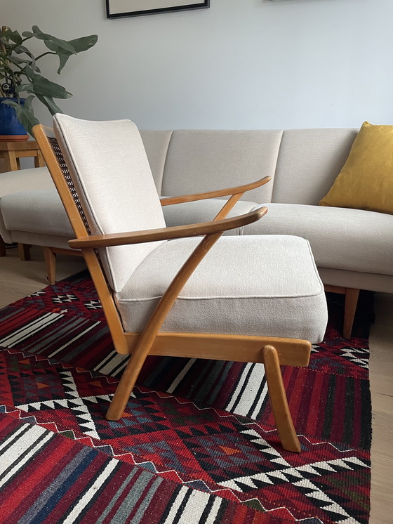 Image 1 of Vintage Danish Walnut Seating Area 1960s