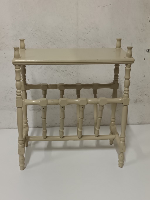 Vintage Wooden Side Table – bijzettafels (photo 2 of 7)