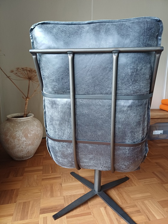 Poltrona Brutus Antracite – Shabbies Amsterdam, Poltrone, Leather, Metal (photo 7 of 10)