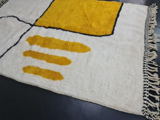 Image 1 of Tapis marocain artisanal en laine 250cmx150cm