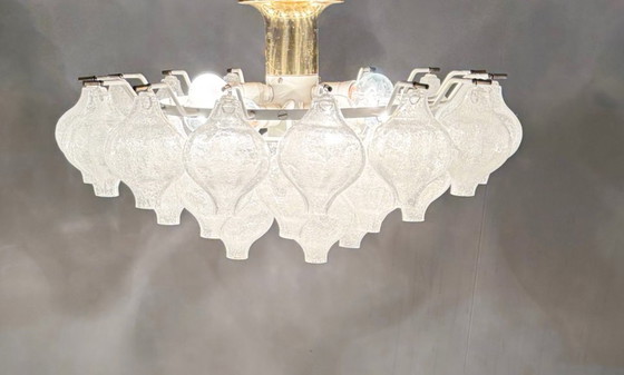 Image 1 of Lampada da soffitto/sospensione di J.T. Kalmar, modello: Tulipan, Austria, anni '60