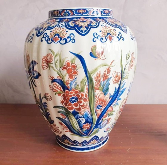 Image 1 of Unieke Kastelenset Vieux Rhodes Boch pauwen en vogels 