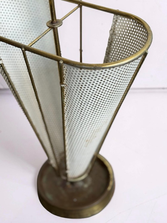 Image 1 of 1950s umbrella stand in the style of Matthieu Mategot