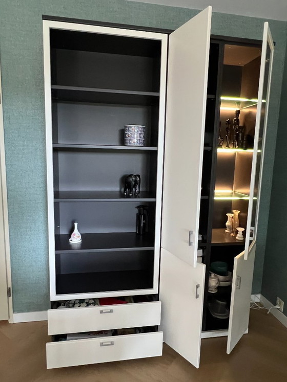 Musterring Kira 24 Wall System Premium Quality, Modern Design – Display cabinets, Wood, Glass (photo 5 of 7)