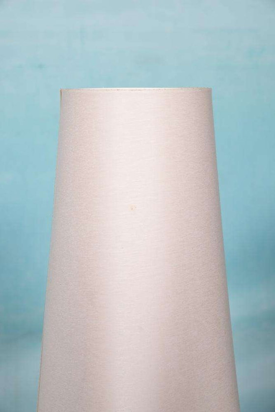 Image 1 of Japandi Deens design tafellamp teakhout, sixties table lamp