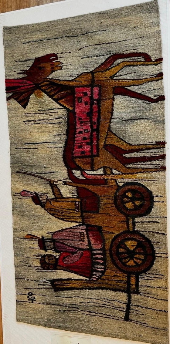 Image 1 of Wandteppich von H. Sulkowska (Kelim)