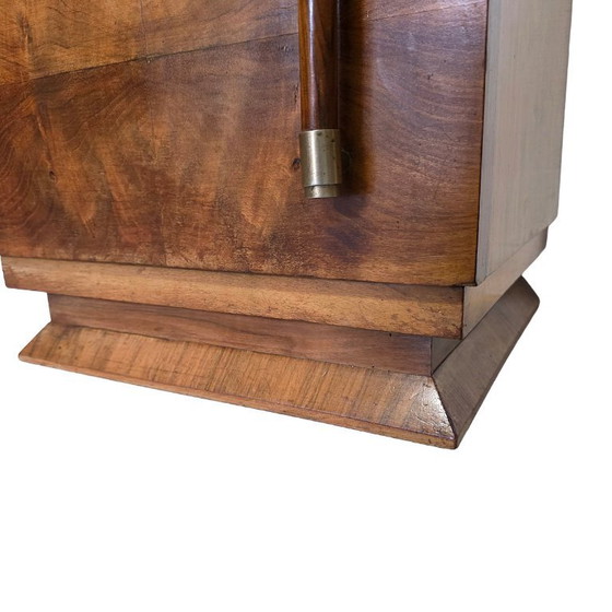 Image 1 of French Art Deco mahogany bedside table, circa 1920/30