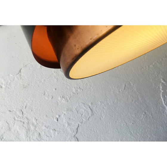 Image 1 of Vintage Saturn pendant lamp by Jo Hammerborg for Fog and Morup, Denmark 1960