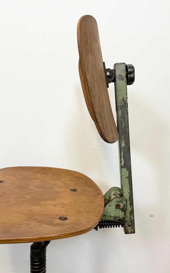 Image 1 of Industrial Workshop Chair, 1950s