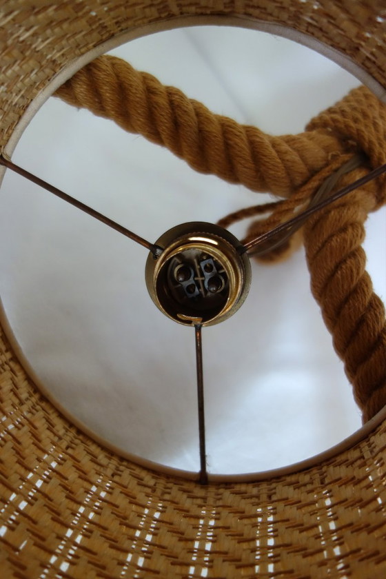 Image 1 of Seilleuchter von Audoux Minet, Frankreich, 1950er Jahre