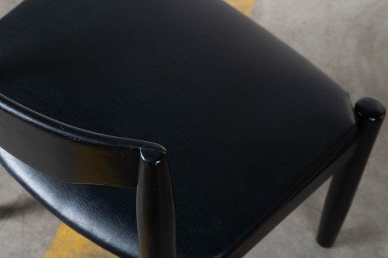 Image 1 of 6 modernistische eetkamerstoelen